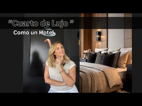 Te imaginas tu cuarto de Lujo como un HOTEL.