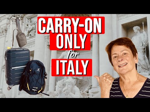 Packing Carry-On Only for Italy in Fall 2024 (Minimalist 4-week Capsule Wardrobe)