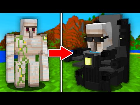 I remade every mob into Skibidi Toilet in Minecraft (Parts 1-7)