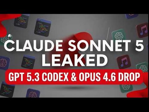 Claude Sonnet 5 Leaked, GPT 5.3 Codex & Opus 4.6 Drop Same Day!