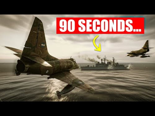 When A-4 Skyhawks Sank a British Destroyer in 90 Seconds