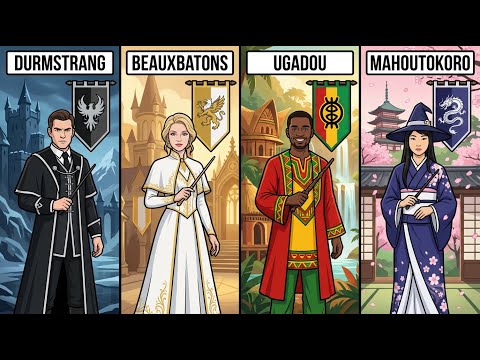 Every Wizarding School Ranked by Magical Power in Harry Potter