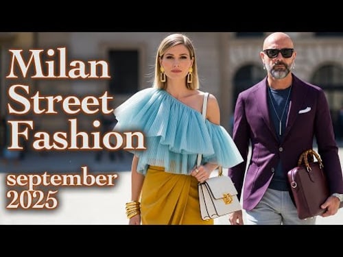 ๐ฅ Beautiful Italian Street Fashion. Discover Milanโs Chic Fall 2025 Trends. Luxury Fashion Diary