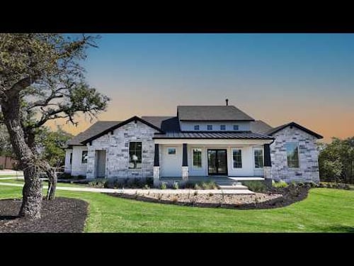Luxury Home on 2 Acres in Gated Bunker Ranch, Dripping Springs TX | Sitterle Alpine Plan 🏡✨