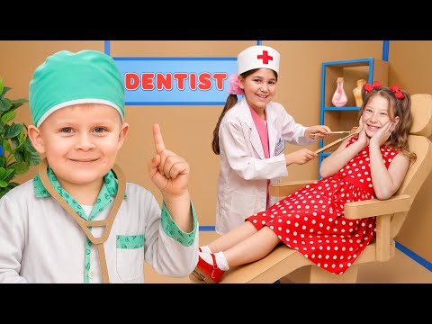 Oliver Helps Patients in Cardboard Hospital