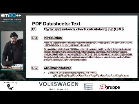 Data Mining Hardware Descriptions from Code, Tools and Docs | Niklas Hauser | emBO++ 2025