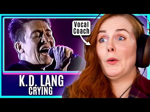 k.d. lang's Roy Orbison Tribute is a MASTERCLASS | Crying Reaction | Vocal Coach Analysis