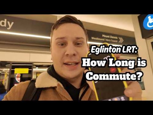 Is the Eglinton LRT Actually Fast? Mount Dennis to Kennedy