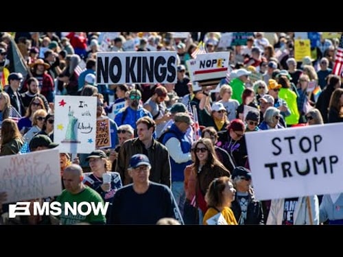 ‘No Kings’ protest movement ‘matters in the biggest possible way’