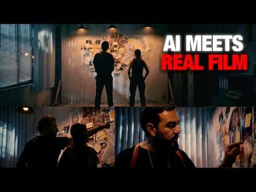 I Merged AI With Real Filmmaking — This Is the Future