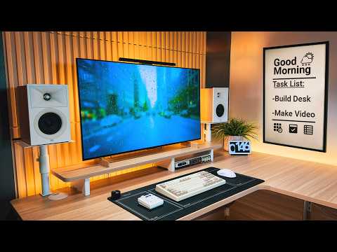 The CLEANEST Desk Setup I've Ever Built (FULL TOUR)