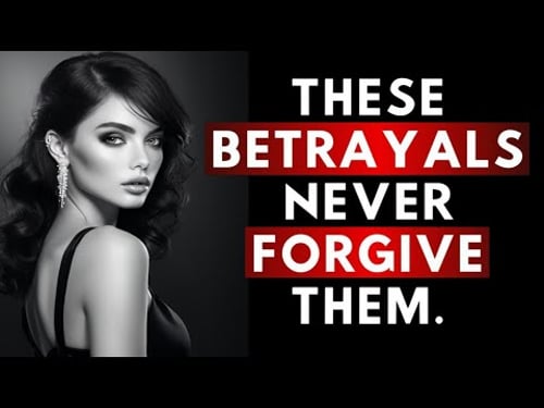 Never Forgive These 3 Betrayals in Relationships | Stoic Philosophy