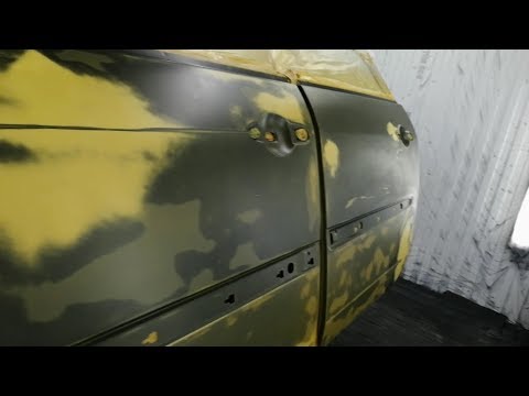 Покраска по быстрой схеме через грунт изолятор!!!