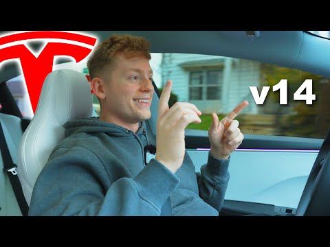 I tried Tesla's NEW AI Self Driving (Cops Intervened)