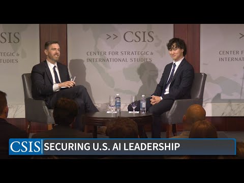 Scale AI’s Alexandr Wang on Securing U.S. AI Leadership