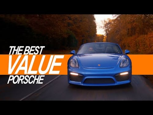 Porsche 981 Boxster Spyder Review BEST VALUE PORSCHE?