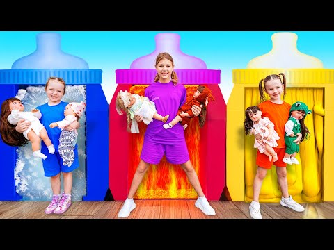 Dari Lava ke Es! Misi Mengembalikan Boneka Dasha