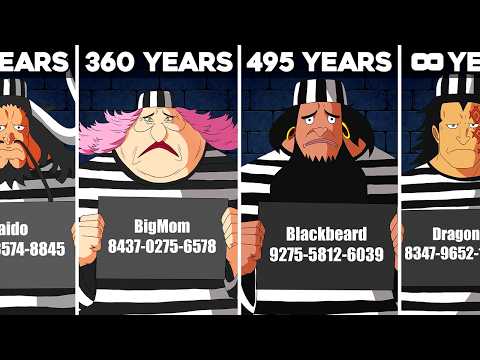 How Long Would One Piece Villains Spend In Prison?