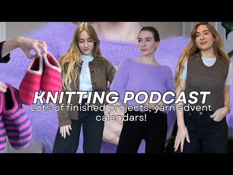My first cable cardi + Petite Knit Heavy | Knitting Podcast
