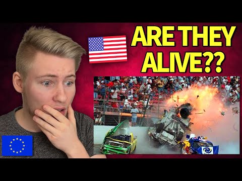 F1 Fan reacts to NASCAR FLIPS FOR THE FIRST TIME!
