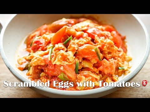 Scrambled Eggs with Tomatoes