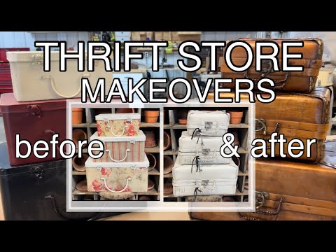 TRASH TO TREASURE | COTTAGE CORE STYLE TREND | THRIFT STORE HOME DECOR MAKEOVERS