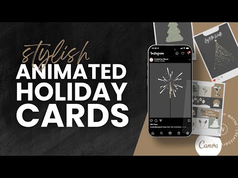 Create Stylish Holiday Cards with Canva – A Simple Guide