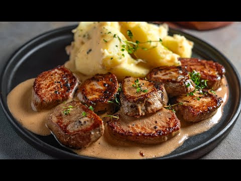 When I have a pork tenderloin, I cook it like it's in a five-star restaurant! Simple and delicious