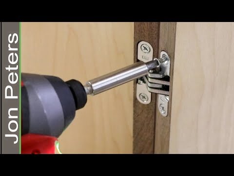 How to Hang Cabinet Doors with the Soss Invisible Hinge