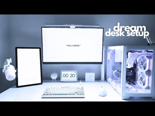 My dream desk setup 2025