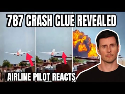Airline Pilot Reveals CHILLING Clue in Final Moments of Air India Flight 171