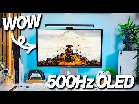 Gaming On a 500Hz OLED Monitor Is CRAZY! (MSI MAG 272QP X50 Review)