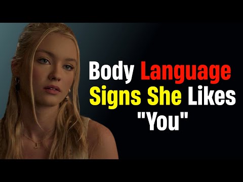 Signs She Likes You: Female Body Language Signals Men Always Miss (Dating Psychology Guide)