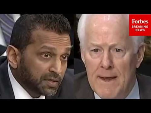 'It Seems Like There's Been A Raft Of Incidents': Cornyn Asks Patel About Countering Terror Attacks
