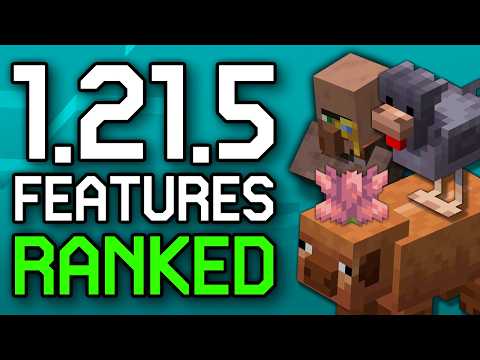 Ranking EVERY New Feature in the Minecraft 1.21.5 Update