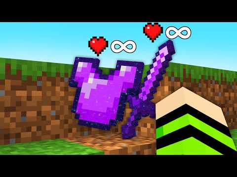 ALL ITEMS made me IMMORTAL in Minecraft!
