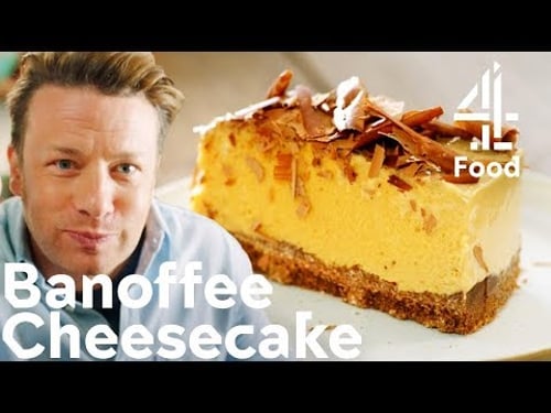 How to Make an ENTICING Banoffee Cheesecake in 30 Minutes! | Jamie's Quick & Easy Food