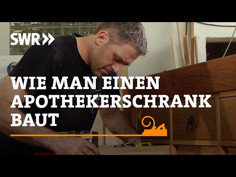 How to build a pharmacist cabinet | SWR Craftsmanship