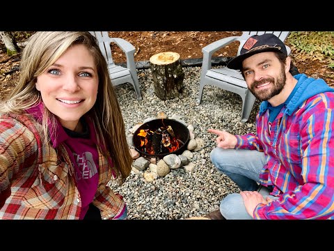 How To Build A FREE Fire Pit! | Off-Grid Treehouse Ep. 13