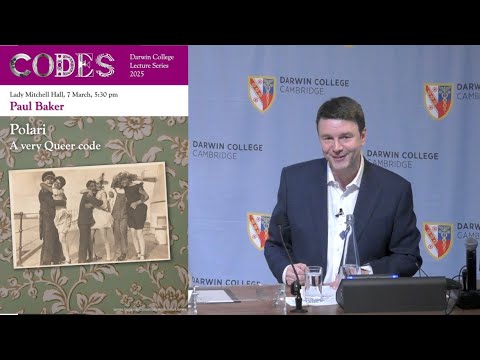 Polari - a Very Queer Code - Professor Paul Baker