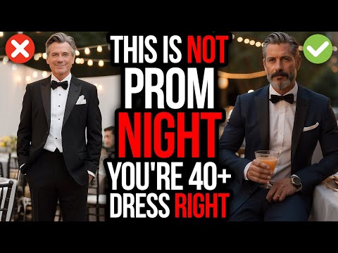 The COCKTAIL ATTIRE GUIDE Every Man OVER 40 NEEDS To See!