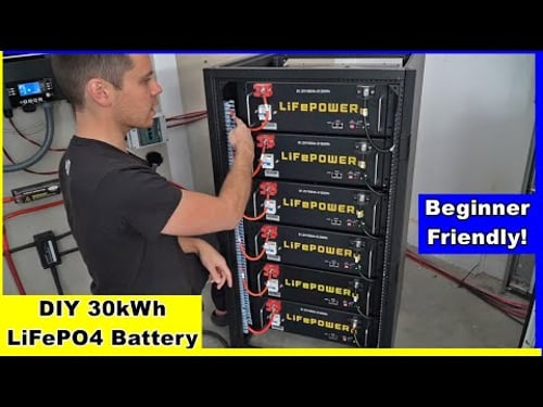 How to Build an EG4 30 kWh LiFePO4 Server Rack Battery