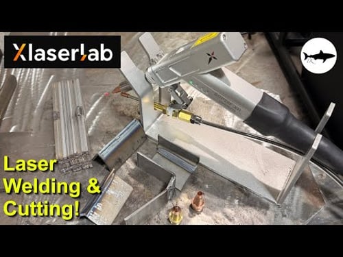 Testing the XLaserLab X1 Pro laser welder/cutter for knife making!