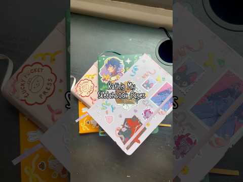 BFA Comics student Ry rates their #sketchbook pages. #sketchbooktour #art #artstudent #svanyc #sva