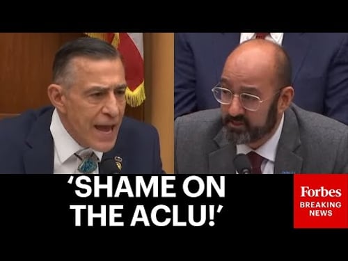 JUST IN: Darrell Issa Explodes At ACLU Official: 'You Think It's Okay To Obstruct Justice'