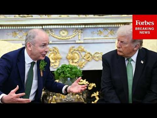 'Can We Get Peace?': Micheál Martin Discusses War With Iran In Front Of Donald Trump