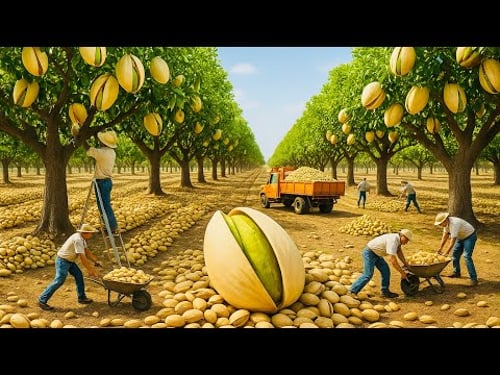 How To Grow Pistachio, Harvesting And Processing Of Pistachio This Way.