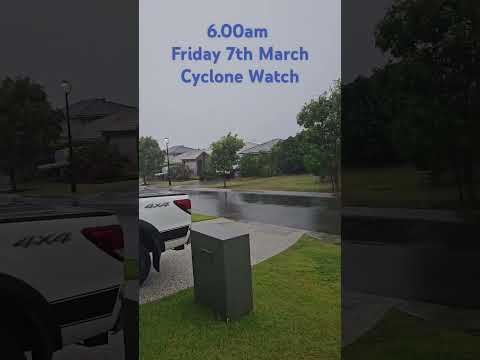 Tropical Cycle Alfred Is Approaching,