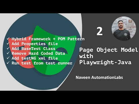 #2 - Page Object Model with Playwright & Java
