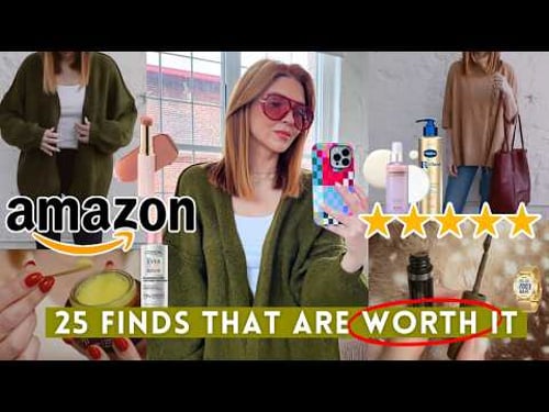 TOP 25 AMAZON finds of the whole YEAR!!! (i'd buy again and again!)